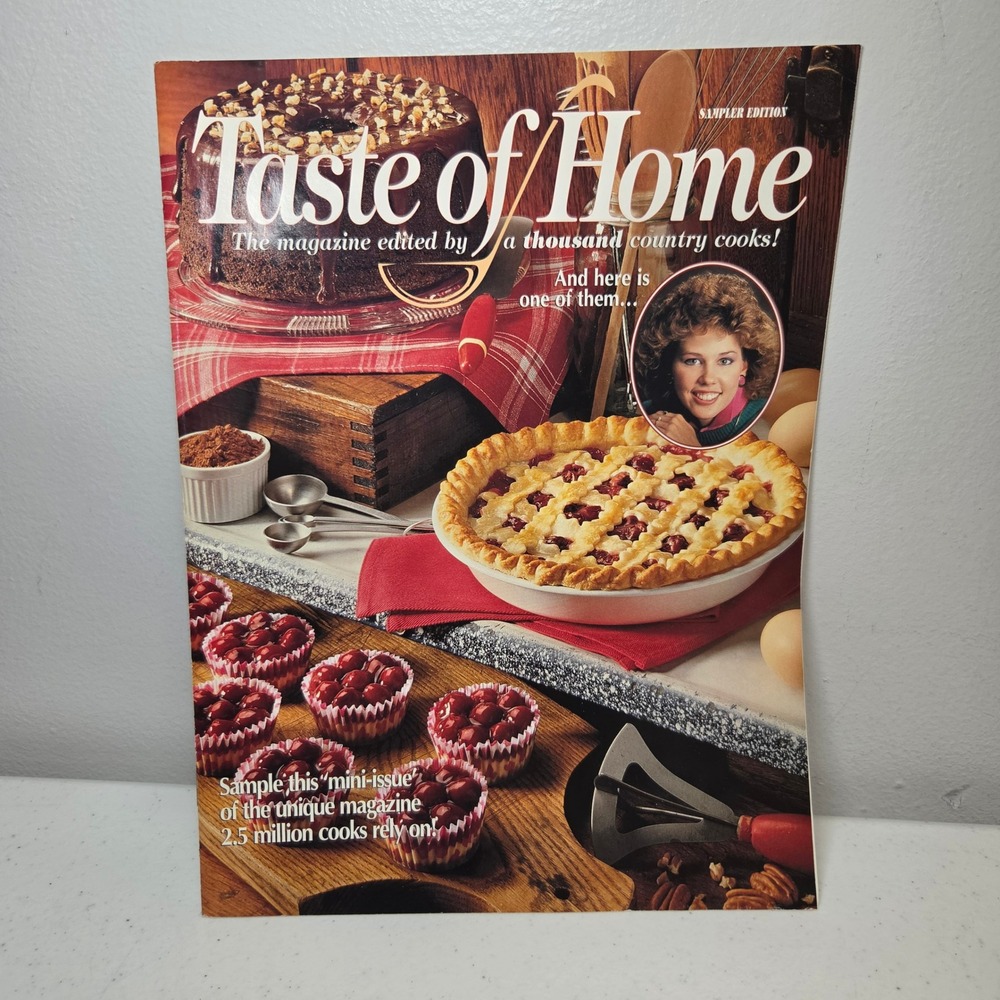 1995‎ Taste of Home Sampler Edition No 3 Michigan Cherry Dessert Recipes